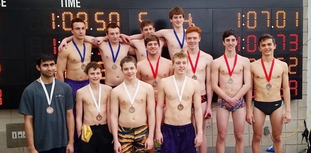 200 Free Relay Central District Championship Runner Ups