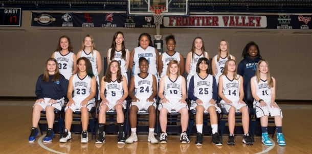 8th Grade Girls Basketball Team 2016-17