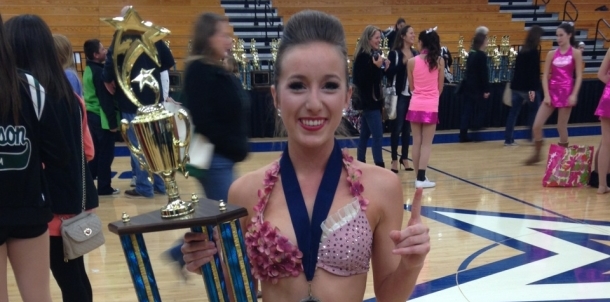 Brown Dances to 1st Place Finish in Solo Competition !