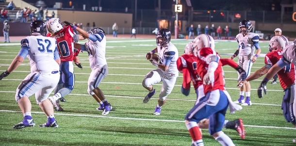 Bruins Storm Past Cats 48-21
