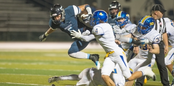 Hilger Runs Hard for Yards!