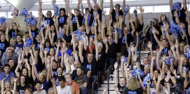 Bruin Faithful Cheer Bruins On to Girls State Championship and Boys To Runner Up Finish!