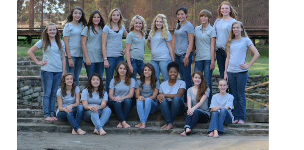 2014-2015 8th Grade Cheerleaders