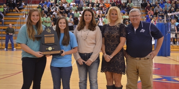 Bruin Volleyball Wins Academic State Championship!