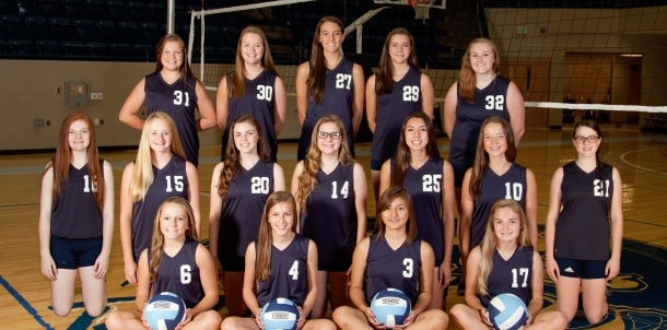2014-2015 Freshman Volleyball Team!