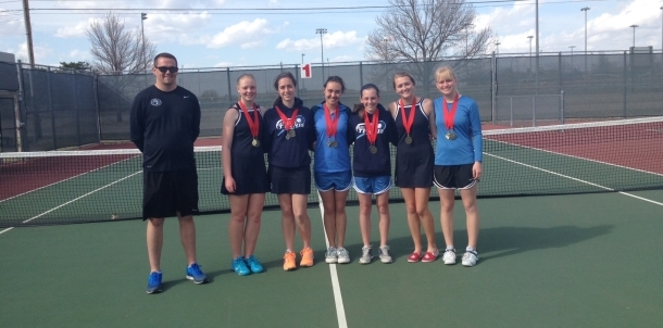 Girls Varsity Tennis Win Claremore Invitational!
