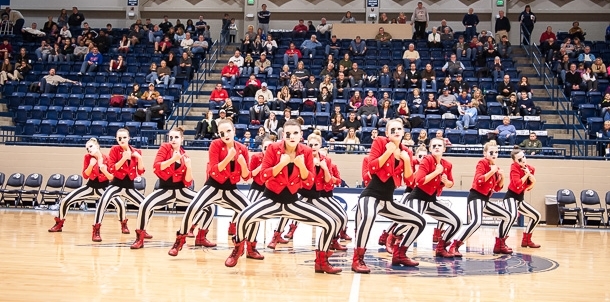 Hip Hop State Champs Perform at Halftime.