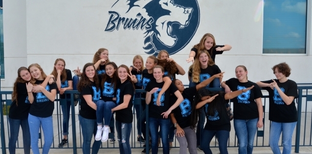 2016-17 Lady Bruin Swim Team!