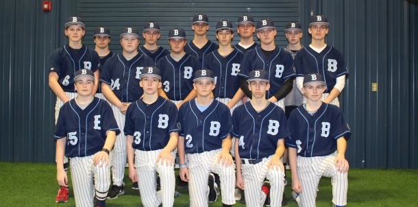 2016 Junior Varsity Baseball Team