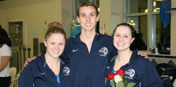 Senior Night For Bruin Swimmers