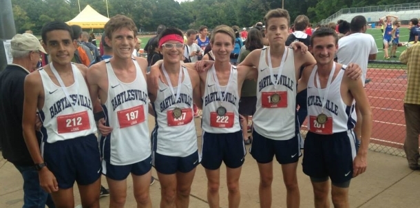 Bruins Finish 2nd in Holland Hall Meet!