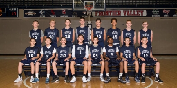 8th Grade Boys Basketball Team 2016-17