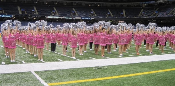 Bruin Cheer at the Superdome for the Sugar Bowl!
