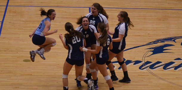 Bruins Win 5 Set Match