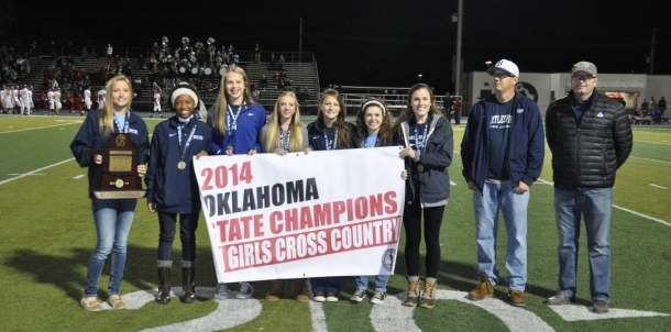 Cross Country State Champions Honored at Senior Night!