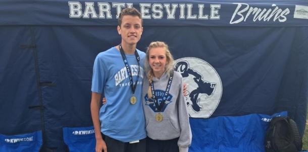 Bennett and Rigdon Win 6A 800 Meter State Championship!