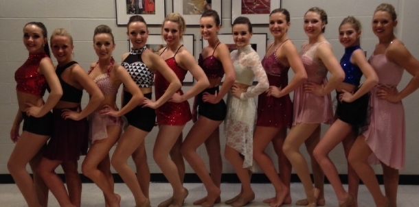 Varsity Pom Shines in Lee Summit North Competition!