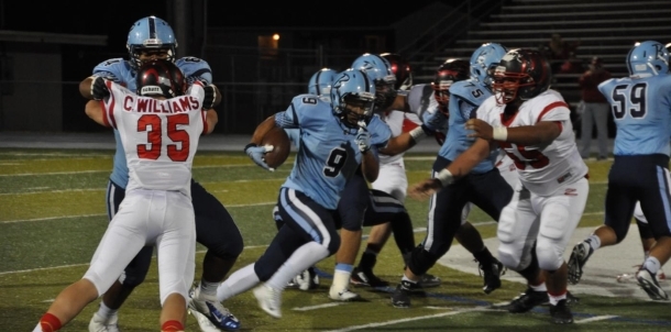 Bruin Line Creates Hole for Hilger !
