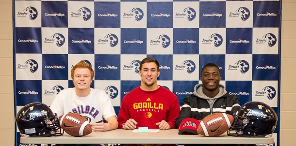 Three Bruin Football Players Sign Letters of Intent!