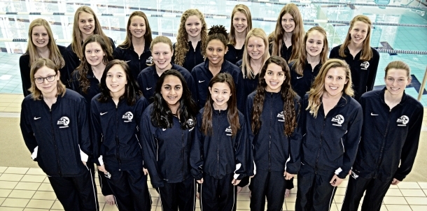2015-16 Lady Bruin Swim Team