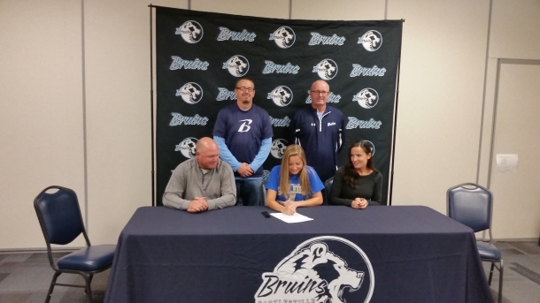 Pacer Ashley Barnes Signs at Tulsa University!
