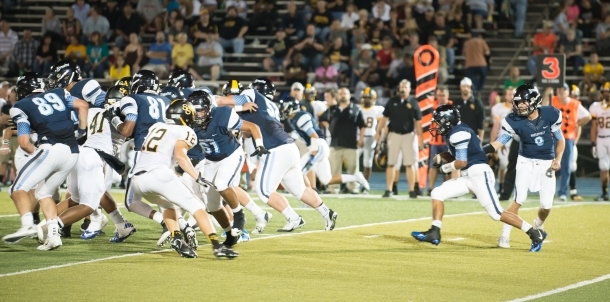 Hilger Runs Hard in Bruin Win