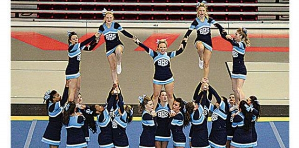 Bruin Cheer Finished 10th in State Championship!
