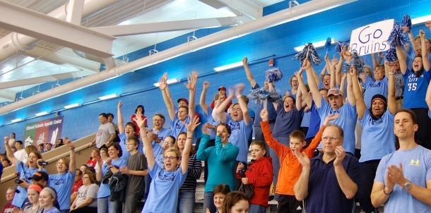 Bruin Fan Cheer Section!