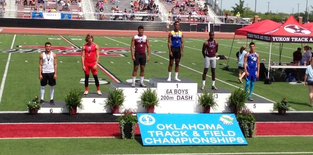 Nordic Finishes 6th in 200 Meters!