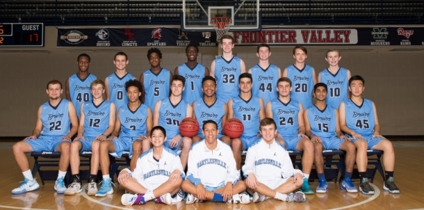 Bruin Varsity Boys Basketball Team 2016-17