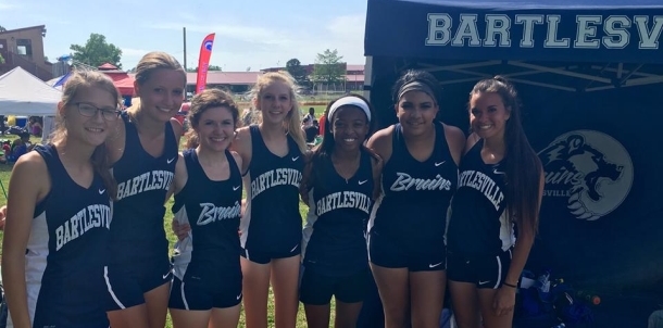 Lady Bruin Tracksters Place 3rd Overall in State Championship!