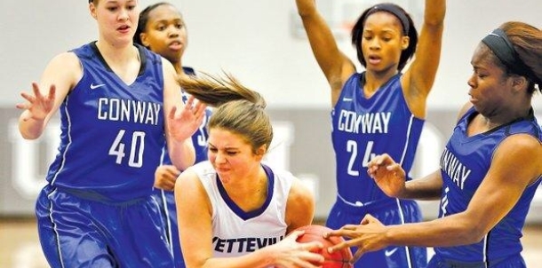 Lady Cats defense swarms Fayetteville