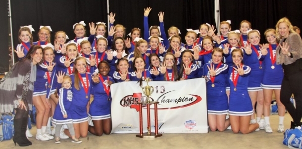 2013 MHSAA 6A Cheer State Champions