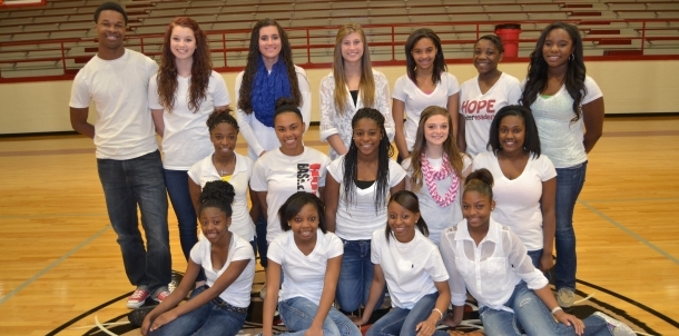 2014-2015 HHS Varsity Cheerleaders