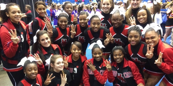 3rd place in division 5A state cheer