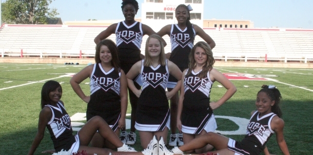 2014 Hope Freshman Cheerleaders