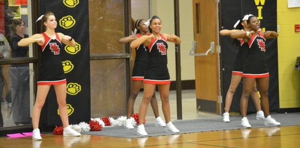 Cheering on those Cats @ Watson Chapel