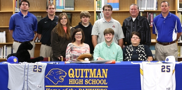 Zach Parker Signs With East Central
