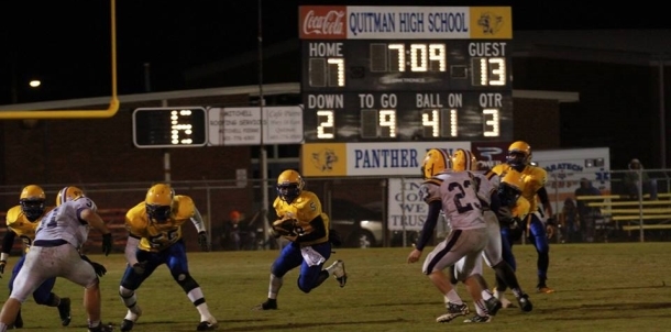 Quitman vs. Purvis Playoff Action