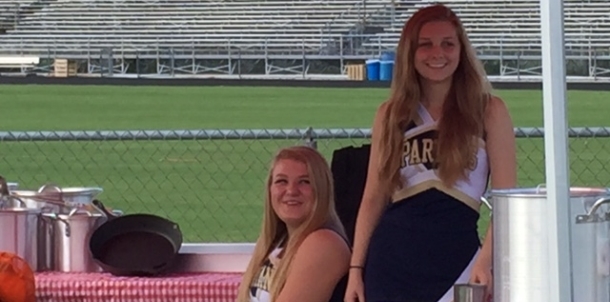 Varsity Cheer photo shoot