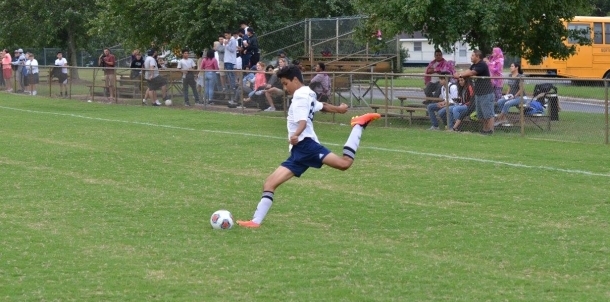 JV Men's Soccer Ties with Triton 2-2