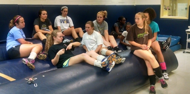 Seniors and Sophomores planning Breast Cancer Event