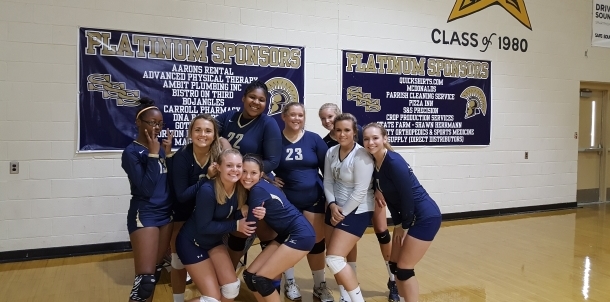 Varsity Volleyball team 2016
