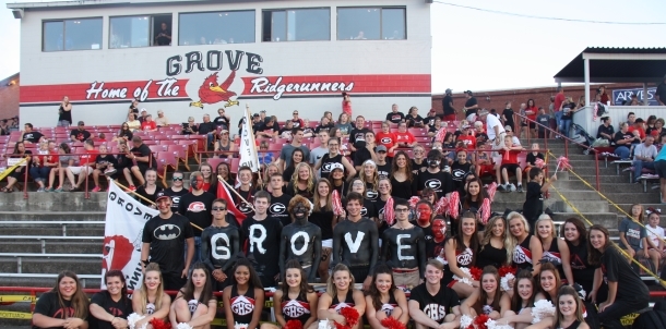 Posse and Cheerleaders