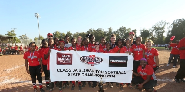 HOME OF THE 2014 MHSAA 3A SLOWPITCH STATE CHAMPIONS!