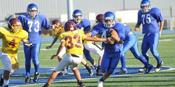 Bryant Blue seventh grade team whips Wolves, 14-0