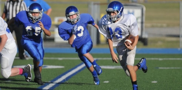 Bryant Blue wins seventh grade Hornet Bowl over Bryant White