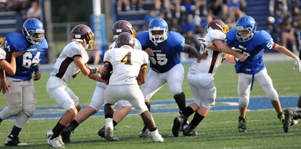 Aldrige’s four TDs, Adams’ pass to Sears for 92 yards highlight Bryant White win