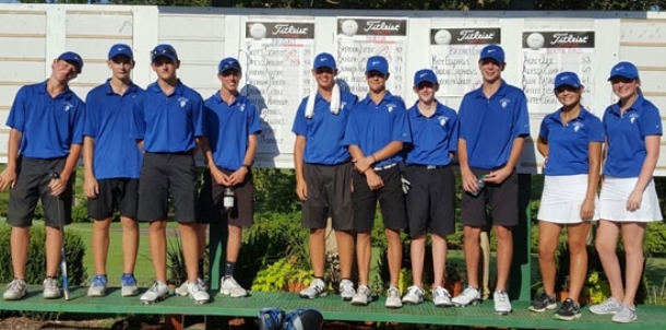 Bryant golfers take top honors in dual match