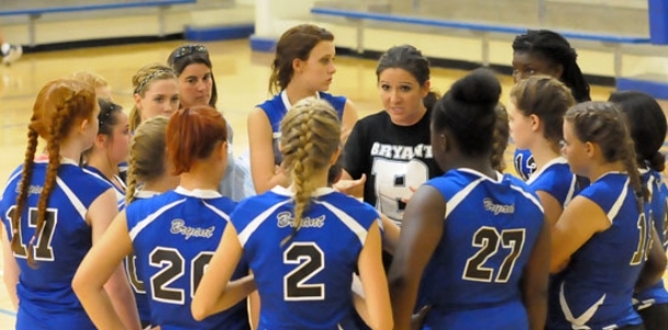 Freshman Lady Hornets come through in the clutch for first win